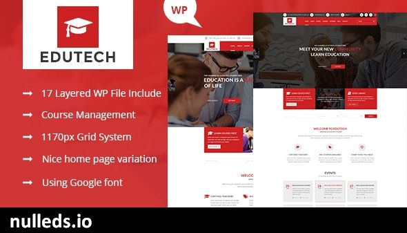 Edutech - Education WordPress Theme