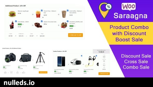 Saraggna | WooCommerce Product Combo with Discount Boost Sale Plugin (Cross Sell)