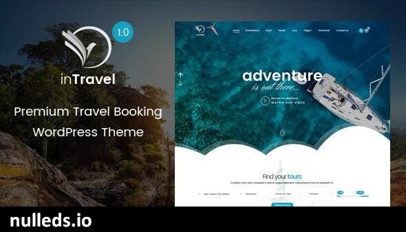 Travel | Fullly functional Tour Booking Management WordPress Theme