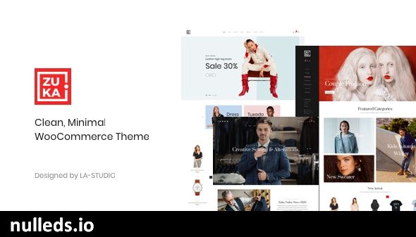 Zuka - Clean, Minimal WooCommerce Theme