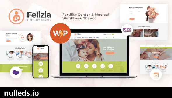 Felizia | Fertility Center & Medical WordPress Theme