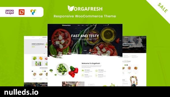 Orgafresh | Organic & Food WooCommerce WordPress Theme