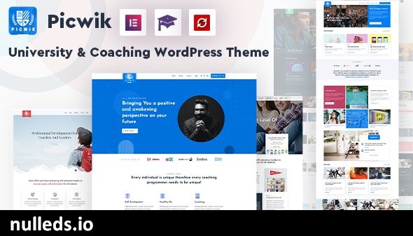 Picwik - University & Coaching WordPress Theme