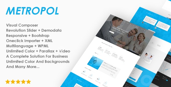 Metropol - Responsive WordPress