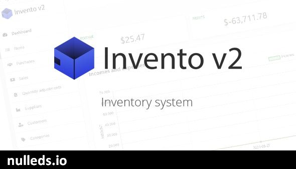 Invento v2 - Inventory system