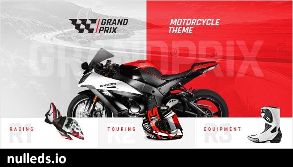 GrandPrix - Motorcycle WordPress Theme