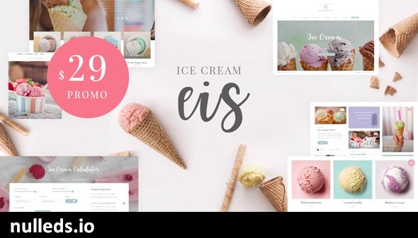 Eis - Ice Cream Shop WordPress Theme