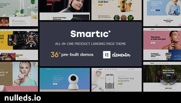 Smartic - Product Landing Page WooCommerce Theme