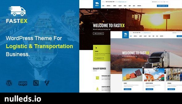 FastEx | Logistics WordPress Theme