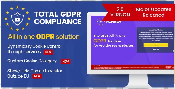 Total GDPR Compliance - WordPress Plugin for GDPR Compatibility