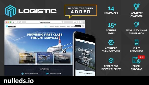 Logistic - WP Theme For Transportation Business