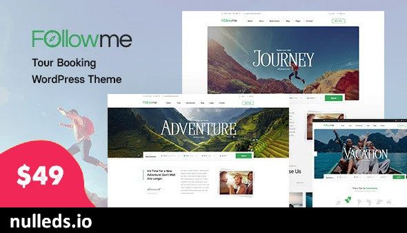 Followme - Tour Booking WordPress Theme