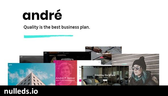 André - A Fresh Multipurpose WordPress Theme