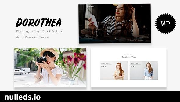 Dorothea - Photography Portfolio WordPress Theme