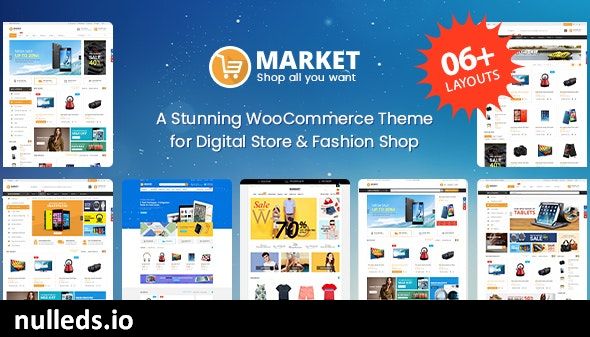 Market - Digital Store & Fashion Shop WooCommerce WordPress Theme