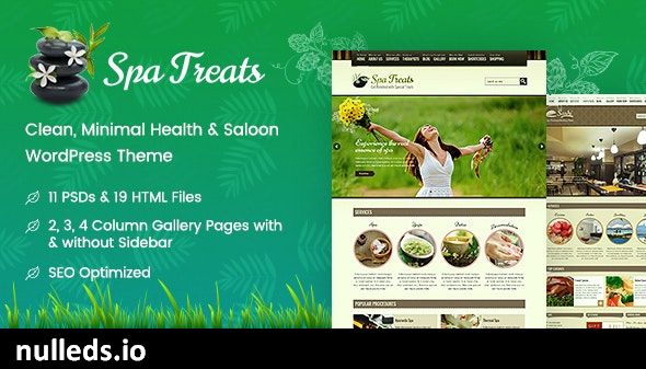 Spa Treats - Health and Wellness WordPress