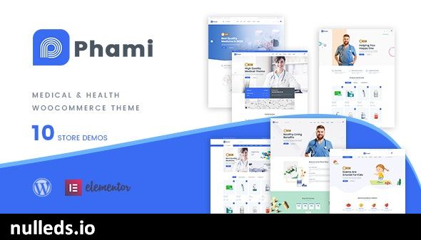 Phami – Medical & Health WooCommerce Theme