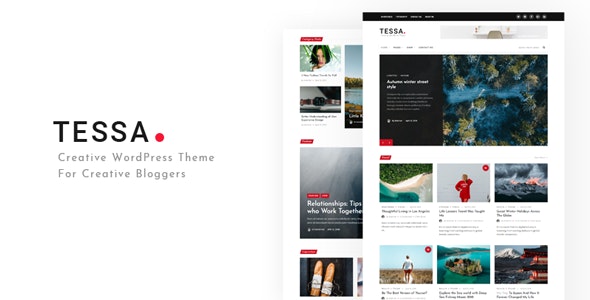 Tessa - Modern Theme for Blogs & Magazines