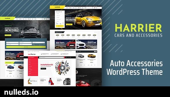 Harrier - Car Dealer and Automotive WordPress Theme