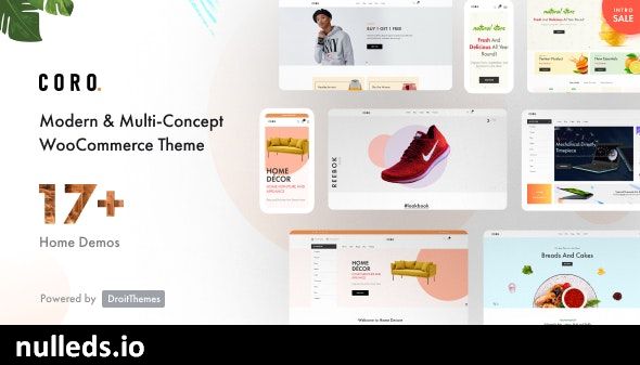 Coro - MultiPurpose WooCommerce Theme With MultiVendor