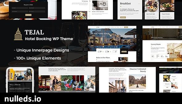 Tejal - Hotel WordPress