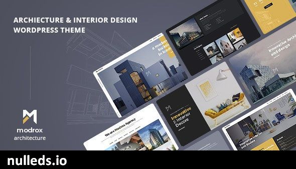 Modrox : Architecture And Interior WordPress Theme