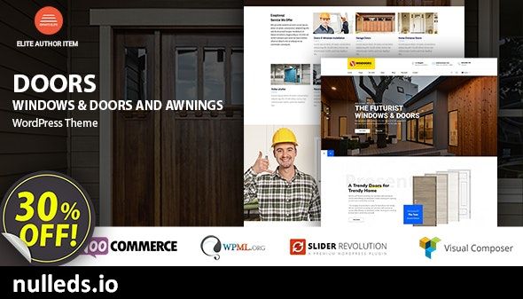 Windows & Doors - High Quality WordPress Theme