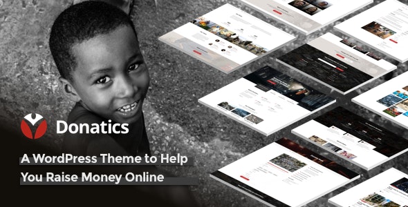 Donatics - Charity & Fundraising WordPress Theme