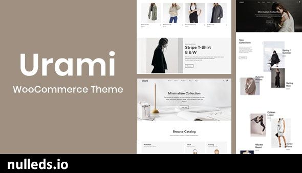 Urami WP - Modern minimalist WooCommerce theme