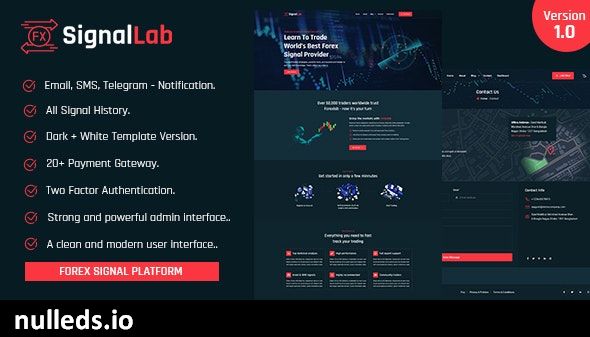 SignalLab - Forex And Crypto Trading Signal Platform