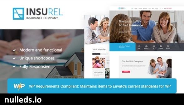 InsuRel | Insurance & Finance WordPress Theme