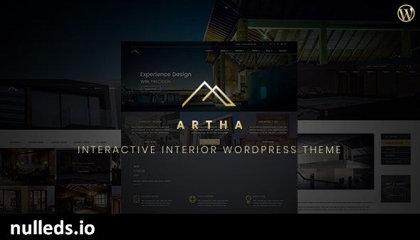 Artha Interactive Interior WordPress Theme