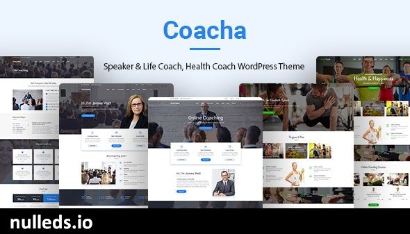 Coach Health and Coaching WordPress Theme