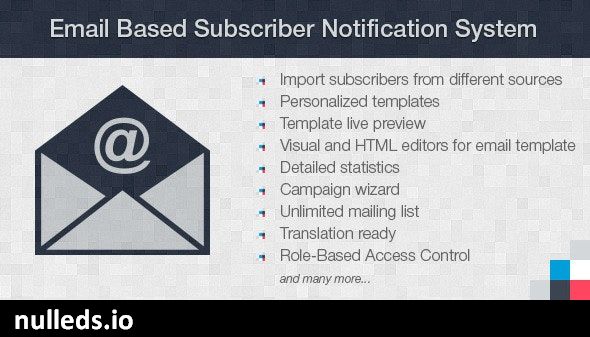 Email Based Subscriber Notification System