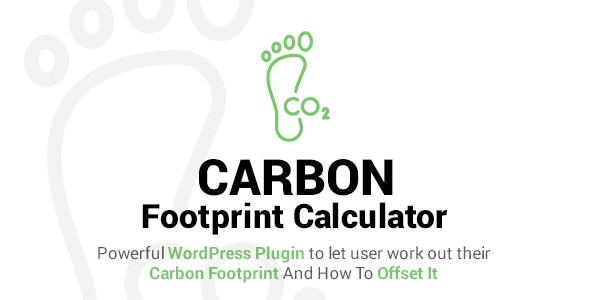 Carbon Footprint Calculator For WordPress