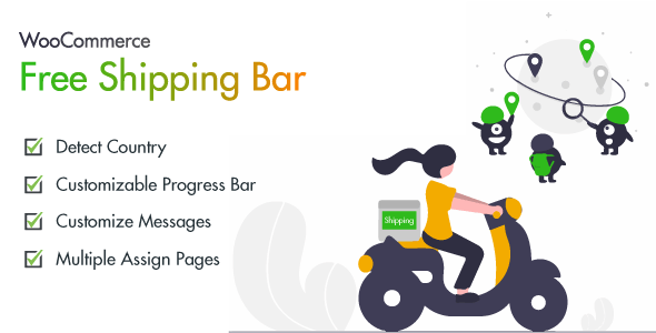 Shipio - WooCommerce Free Shipping Bar