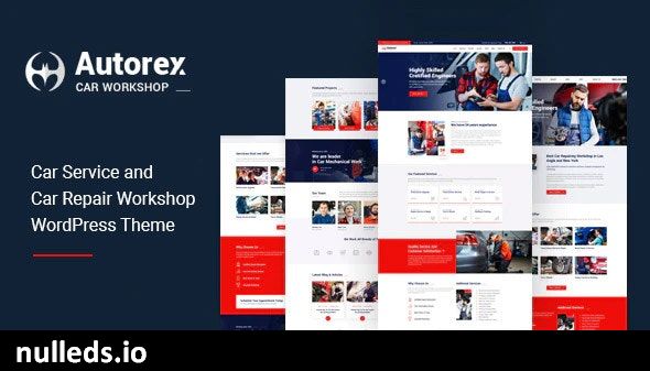 Autorex - Car Service & Workshop WordPress Theme