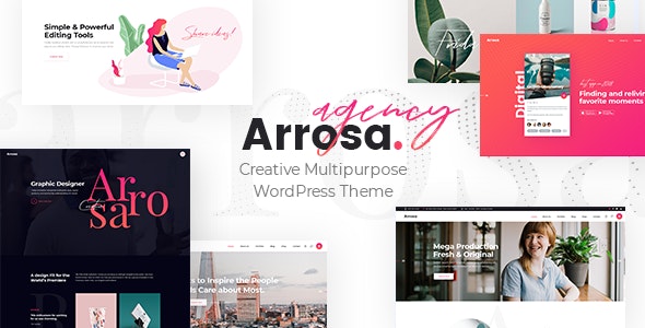 Arrosa - Startup Business Theme