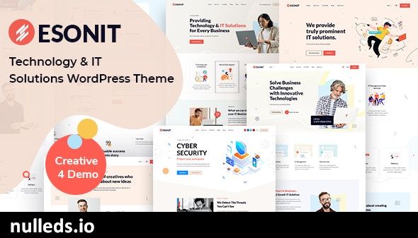 Esonit - IT solutions WordPress Theme