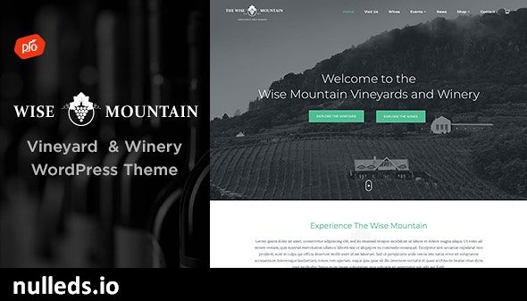 Wise Mountain - Vineyard and Winery Theme