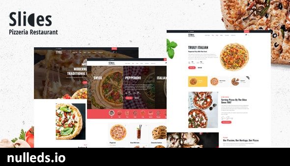 Slices - Pizza Restaurant WordPress Theme