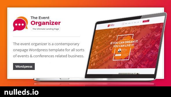 Event Organizer - WordPress Theme for Conferences