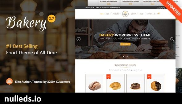 Bakery | WordPress Cake & Food Theme