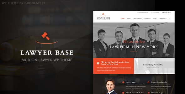 Lawyer Base - Attorney WordPress