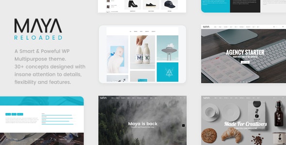 Maya - Smart and Powerful WP Theme