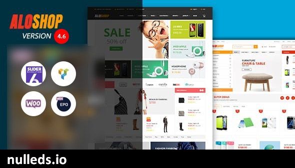 Alo Shop - Mega Market RTL Responsive WooCommerce WordPress Theme