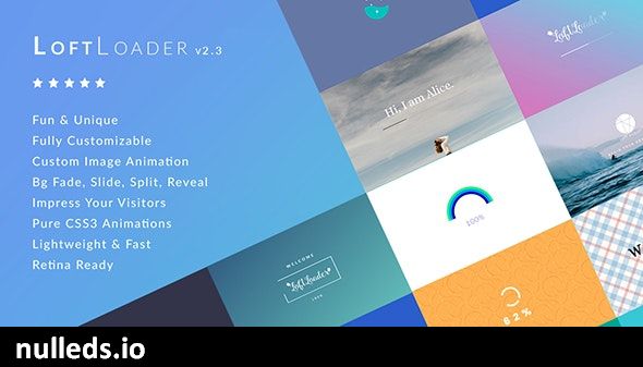 LoftLoader Pro - Preloader Plugin for WordPress