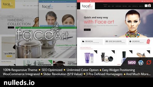 Face Art - WooCommerce Responsive Theme