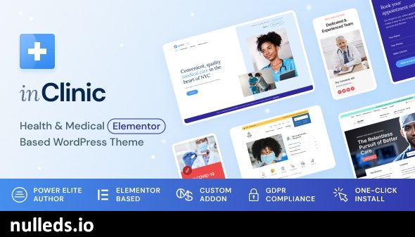 InClinic - Healthcare & Medical WordPress Theme