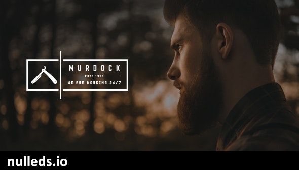 Murdock - Barbershop & Hair Salon WordPress Theme